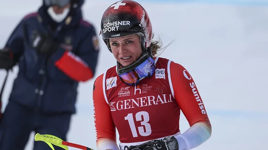 Im vergangenen Jahr stürzte Corinne Suter in Cortina d'Ampezzo schwer. An den Sturz hat sie keine Erinnernungen mehr