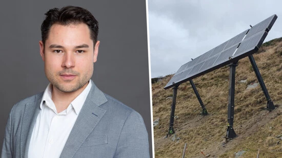 Der genaue Standort ist gemäss Oliver Hugi, Leiter Solar Schweiz der Axpo, noch unklar: Der Energiekonzern plant eine neue Solaranlage in der Region Friiteren ob Linthal östlich des Urnerbodens.
