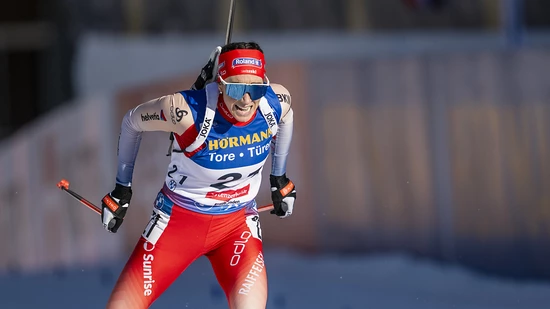 Aita Gasparin macht in der Loipe Boden gut. (Archivbild)
