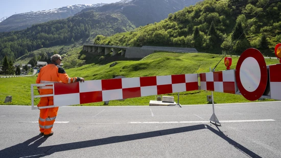 Die Gotthardpassstrasse ist am Vormittag geöffnet worden.