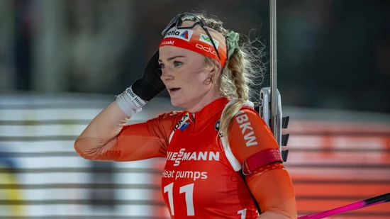 Amy Baserga macht in der Biathlon-Mixed-Staffel den Schluss für die Schweiz