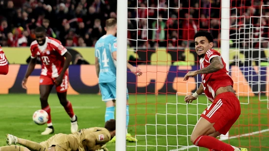 Luis Diaz schoss die letzten drei Tore von Bayern München