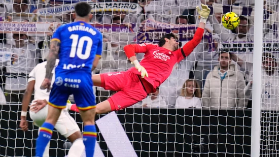 Getafes Martin Satriano gelingt in Madrid der einzige Treffer der Partie