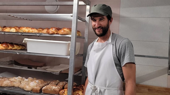 Leidenschaft pur: Jeden Samstagmorgen steht Nathanael Wyser um halb eins auf, um Teig zu mischen. 