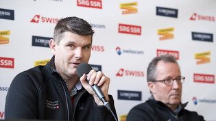 Markus Lehmann, hier noch als Angestellter der Lauberhornrennen, wird künftig Geschäftsführer bei Swiss Athletics.