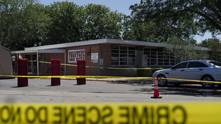 Der Tatort des Amoklaufs mit 21 getöteten Opfern: die Robb Elementary School in der texanischen Kleinstadt Uvalde.