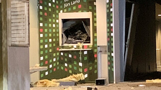 Der gesprengte Geldautomat befindet sich im Gemeindehaus von Gamprin (FL).