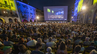 Zuschauermagnet: Die Piazza Grande ist das Herzstück des Filmfestivals Locarno.