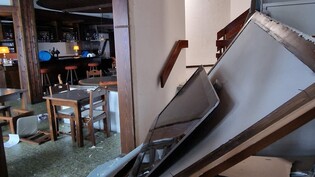 Explosion: In einem Restaurant bei San Bernardino ist Gas ausgetreten. Danach folgte eine Explosion. Der Sachschaden beläuft sich auf mehrere Zehntausend Franken.