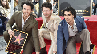 Kevin, Nick und Joe Jonas (v.l.n.r.) sind auf dem "Walk of Fame" verewigt. (Archivbild)