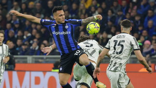 Lautaro Martinez verliert mit Inter gegen Juventus Turin