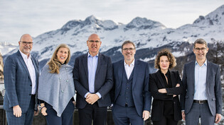 Der neue Verwaltungsrat: (von links) Reto Wilhelm, Bettina Bülte, Richard Plattner, Kurt Bobst, Andrea Belliger, Martin Barth.