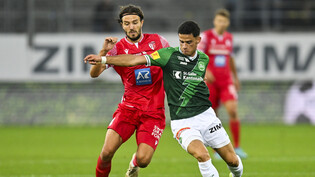 Meilenstein: Fabrizio Cavegn (rechts) debütiert im September im Heimspiel gegen den FC Sion in der Super League.