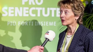 Als Bundesrätin war ihr Wort gefragt, doch Eveline Widmer-Schlumpf lässt sich auch nach ihrem Rücktritt den Mund nicht verbieten und weibelt für ein Ja zur AHV-Reform. (Archivbild)