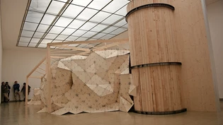 Raumfüllend: Die aus unzähligen Dreiecken zusammengesetzte...