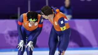 Sven Kramer tröstet Patrick Roest
