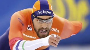 Kjeld Nuis erreichte auf Kufen ein Tempo von 93 km/h