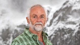 Walcher vor Wiggisbild: Das Eis ist schon lange sein Motiv.