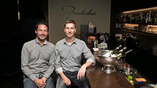 Überraschender Abschied: Gallus Hinder (links) und Stefan Ströbl kehren dem Gastgewerbe den Rücken.