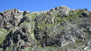 Der Unglücksort Rote Furka im Silvrettagebiet.