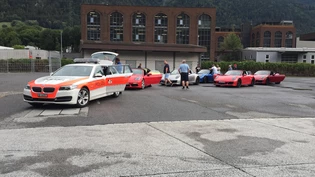 Die Polizei kontrollierte die Fahrer in Chur Süd.