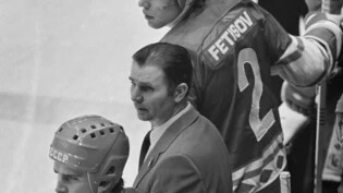 Legendärer Trainer an der Bande des sowjetischen Nationalteams und von ZSKA Moskau: Viktor Tichonow