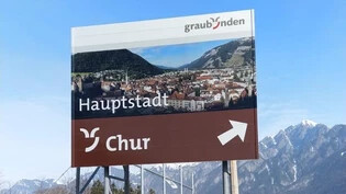 Optisch sichtbar: Zum Beispiel entlang der Autobahn durch Graubünden ist die Marke zu sehen.