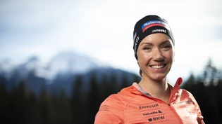 Auch nach der Geburt der zweiten Tochter wieder erfolgreich: Biathletin Selina Gasparin