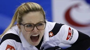 Alina Pätz auf der vierten Position in vollem Einsatz