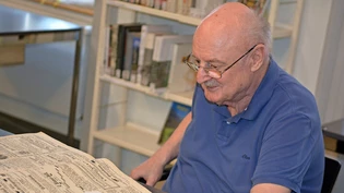 Seit 36 Jahren: Mathias Marti betreibt Ahnenforschung und hat in der Landesbibliothek Glarus sogar seinen eigenen Tisch.