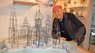 Yvan Pestalozzi sucht einen Ort, um seine Werke in einem Museum ausstellen zu können. 