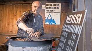 Das Wetter ist schuld: Obwohl die Qualität stimmt, läuft die Marronisaison für Gürkan Atasoy nicht wie gewünscht.