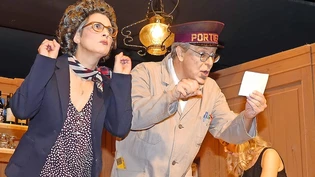 «De Überfall ufd Poscht»: Bald haben sie den Räuber.