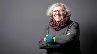 Anna Rosa Dreyer-Streiff war Teil des Glarner Frauenstreiks 2019.