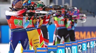 Durchzogene Weltmeisterschaften: Selina Gasparin absolviert in Antholz ihren Einsatz im Staffelwettkampf der Frauen.