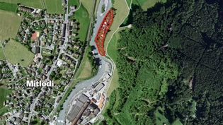 Rund 250 Meter Flussufer: Die Liegenschaft «Mühle» befindet sich unmittelbar unterhalb von Mitlödi.