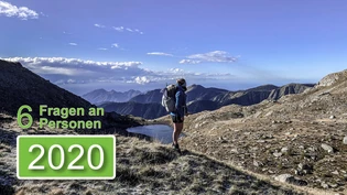 Christina Ragettli aus Flims wanderte in diesem Jahr durch Europa.