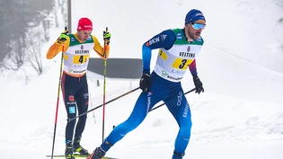 Am Ende landete die Schweizer Männerstaffel mit Jason Rüesch hinter den Deutschen auf dem 5. Platz