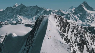 Das «X-project» in der atemberaubenden Berglandschaft des Engadins.