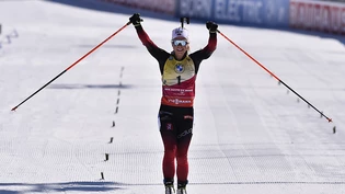 Tiril Eckhoff hat allen Grund zum Jubeln. (Archivaufnahme)