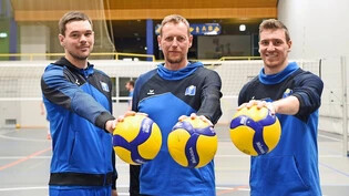 Sind bereits Cupsieger, aber noch nicht mit Jona: Thomas Brändli, Dalibor Polak und Nico Beeler (von links). 