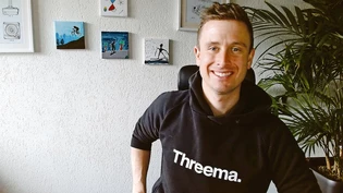 Der Einsiedler Silvan Engeler ist Mitgründer der Chat-App Threema: Die App legt besonders hohen Wert auf Privatsphäre. Im Gegensatz zu Whatsapp werden keinerlei Daten über den Nutzer gespeichert und für eigene Zwecke genutzt.