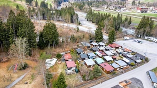 Das ist schon alles: Ausser dieser kleinen Campinganlage bei Grüsch existieren bislang im gesamten Prättigau keine Campingplätze. Das soll sich nun ändern.