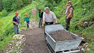 15 Personen standen am Samstag im Einsatz.