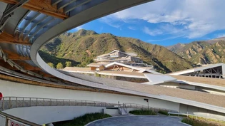 Ein Eiskanal der Superlative: die neue Bob-Bahn in Yanqing