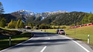 Zwischen Laret und Wolfgang ereignete sich der Unfall.