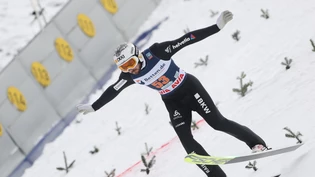 Vor allem der zweite Sprung war hervorragend: Killian Peier belegte in Klingenthal den guten 13. Platz