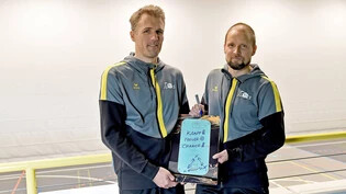 Noch Assistent, bald Nachfolger: Dominik Heller (links) löst nach der laufenden Saison Jukka-Pekka Kinnunen, der es nochmals als Spieler wissen will, ab. 