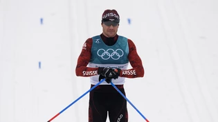 Dario Cologna wird erst für das Rennen über 15 km mit Einzelstart eine Startnummer mit den olympischen Ringen überstreifen.