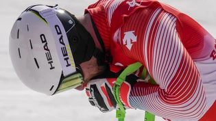 Justin Murisier verpasst den Vorstoss aufs Podest um weniger als zwei Zehntel und ist dementsprechend enttäuscht